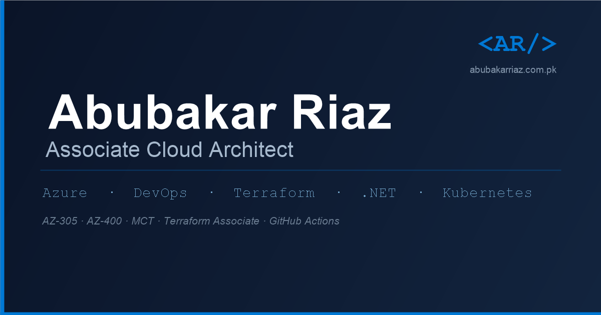Abubakar Riaz
